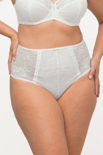 Moda za polnejše Gaćice s čipkastim detaljima plus velikost, xxl, Ulla Popken in Johann Popken (JP1880)