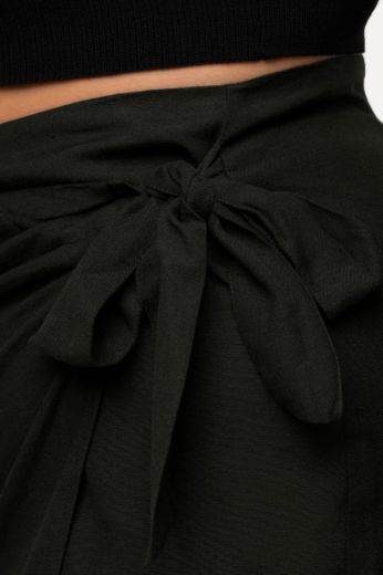 Moda za polnejše Suknja lanena na preklop plus velikost, xxl, Ulla Popken in Johann Popken (JP1880)