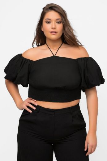 Moda za polnejše Bluza kraćeg kroja plus velikost, xxl, Ulla Popken in Johann Popken (JP1880)