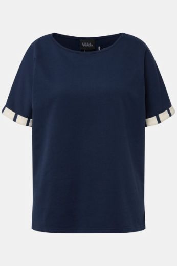 Moda za polnejše Majica kratkih rukava okruglog ovratnika plus velikost, xxl, Ulla Popken in Johann Popken (JP1880)