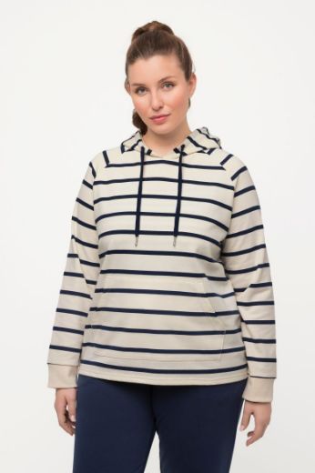 Moda za polnejše Majica dugih rukava s kapuljačom plus velikost, xxl, Ulla Popken in Johann Popken (JP1880)