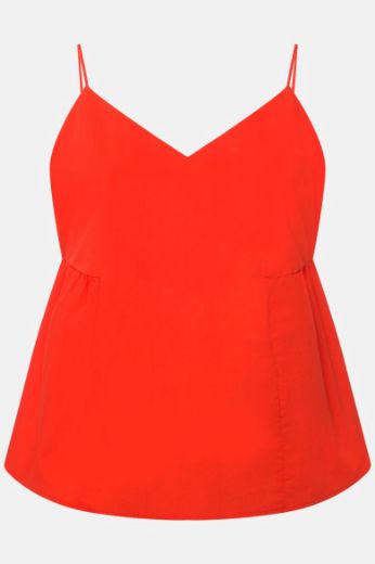 Moda za polnejše Top tankih naramenica V ovratnika plus velikost, xxl, Ulla Popken in Johann Popken (JP1880)