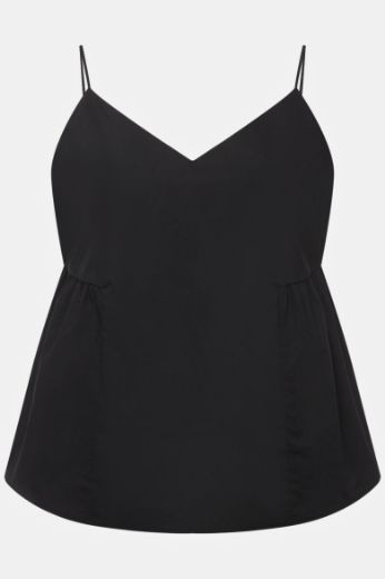 Moda za polnejše Top tankih naramenica V ovratnika plus velikost, xxl, Ulla Popken in Johann Popken (JP1880)