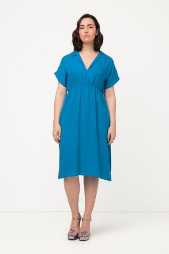 Moda za polnejše Haljina maxi V ovratnika plus velikost, xxl, Ulla Popken in Johann Popken (JP1880)