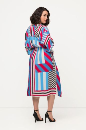 Moda za polnejše Haljina midi 3/4 rukava plus velikost, xxl, Ulla Popken in Johann Popken (JP1880)