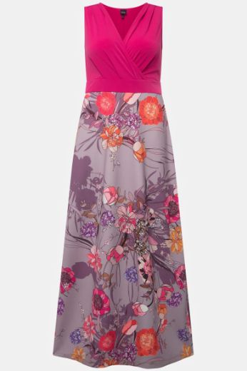 Moda za polnejše Haljina maxi bez rukava plus velikost, xxl, Ulla Popken in Johann Popken (JP1880)