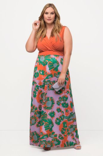 Moda za polnejše Haljina maxi bez rukava plus velikost, xxl, Ulla Popken in Johann Popken (JP1880)