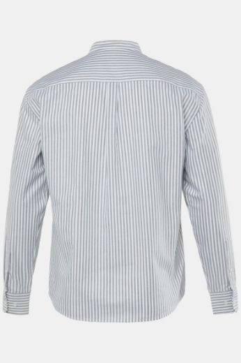 Moda za polnejše Košuljja na pruge dugih rukava plus velikost, xxl, Ulla Popken in Johann Popken (JP1880)
