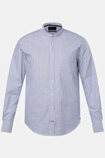 Moda za polnejše Košuljja na pruge dugih rukava plus velikost, xxl, Ulla Popken in Johann Popken (JP1880)