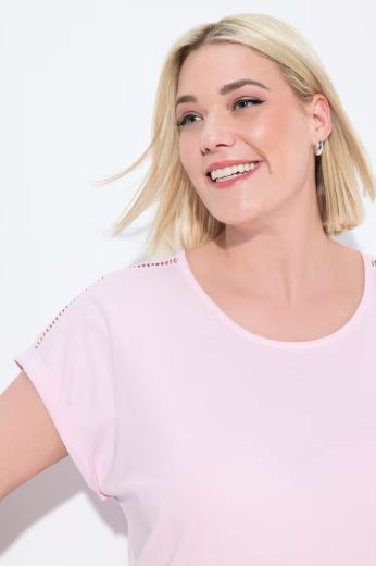 Moda za polnejše Spavaćica kratkih rukava plus velikost, xxl, Ulla Popken in Johann Popken (JP1880)