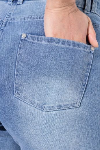 Moda za polnejše Traperice kratkih nogavica plus velikost, xxl, Ulla Popken in Johann Popken (JP1880)