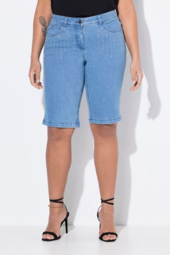 Moda za polnejše Traperice kratkih nogavica plus velikost, xxl, Ulla Popken in Johann Popken (JP1880)
