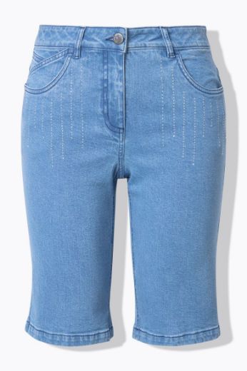 Moda za polnejše Traperice kratkih nogavica plus velikost, xxl, Ulla Popken in Johann Popken (JP1880)