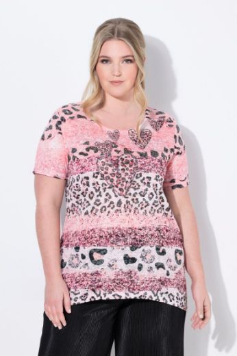 Moda za polnejše Košulja s leopard uzorkom plus velikost, xxl, Ulla Popken in Johann Popken (JP1880)