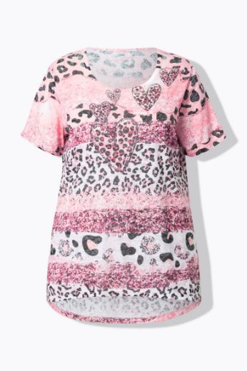 Moda za polnejše Košulja s leopard uzorkom plus velikost, xxl, Ulla Popken in Johann Popken (JP1880)