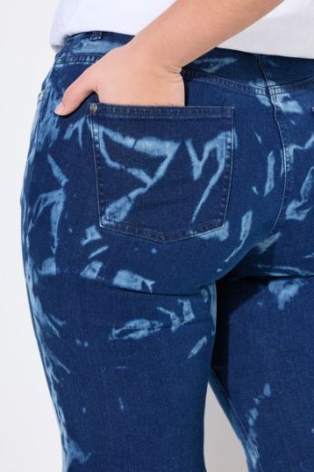 Moda za polnejše Traperice kratkih nogavica plus velikost, xxl, Ulla Popken in Johann Popken (JP1880)