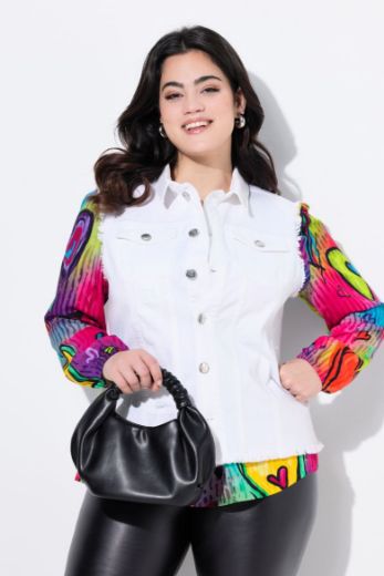 Moda za polnejše Prsluk od trapera plus velikost, xxl, Ulla Popken in Johann Popken (JP1880)