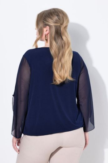 Moda za polnejše Bluza mrežasta plus velikost, xxl, Ulla Popken in Johann Popken (JP1880)