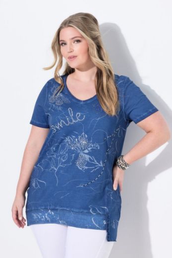 Moda za polnejše Majica kratkih rukava plus velikost, xxl, Ulla Popken in Johann Popken (JP1880)