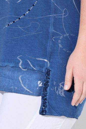 Moda za polnejše Majica kratkih rukava plus velikost, xxl, Ulla Popken in Johann Popken (JP1880)