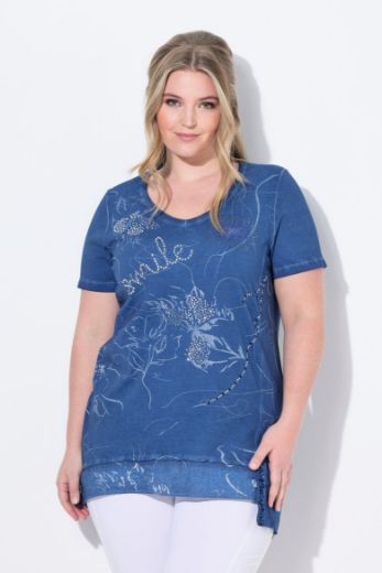 Moda za polnejše Majica kratkih rukava plus velikost, xxl, Ulla Popken in Johann Popken (JP1880)