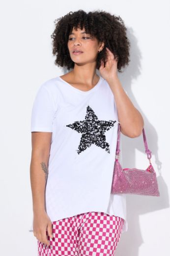 Moda za polnejše Majica kratkih rukava plus velikost, xxl, Ulla Popken in Johann Popken (JP1880)