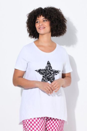 Moda za polnejše Majica kratkih rukava plus velikost, xxl, Ulla Popken in Johann Popken (JP1880)