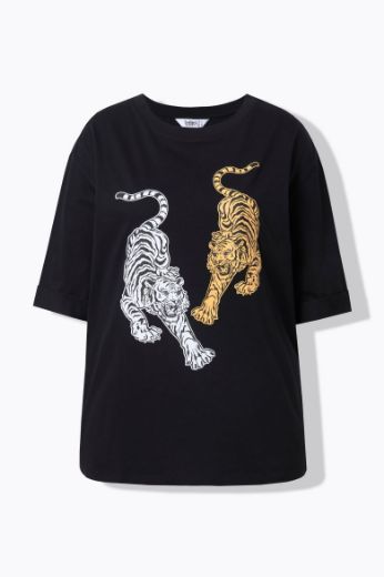 Moda za polnejše Majica kratkih rukava plus velikost, xxl, Ulla Popken in Johann Popken (JP1880)