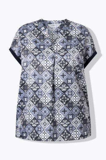Moda za polnejše Bluza od satena plus velikost, xxl, Ulla Popken in Johann Popken (JP1880)