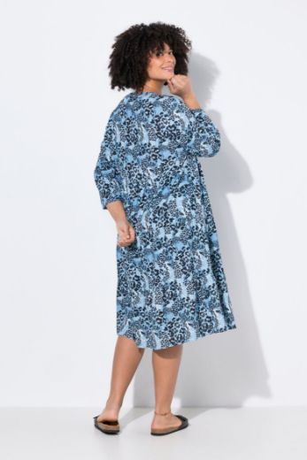 Moda za polnejše Haljina s leopard uzorkom plus velikost, xxl, Ulla Popken in Johann Popken (JP1880)