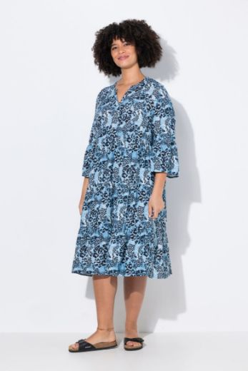 Moda za polnejše Haljina s leopard uzorkom plus velikost, xxl, Ulla Popken in Johann Popken (JP1880)