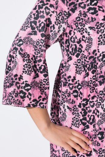 Moda za polnejše Haljina s leopard uzorkom plus velikost, xxl, Ulla Popken in Johann Popken (JP1880)