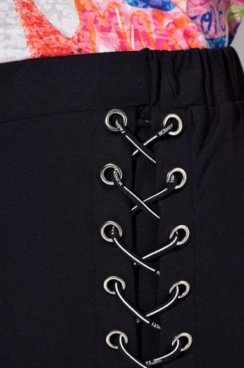 Moda za polnejše Suknja s ukrasnim vezicama plus velikost, xxl, Ulla Popken in Johann Popken (JP1880)