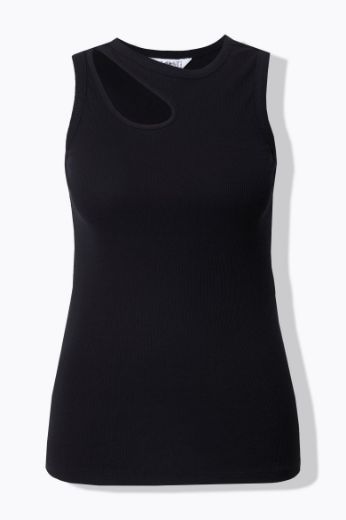 Moda za polnejše Majica bez rukava plus velikost, xxl, Ulla Popken in Johann Popken (JP1880)