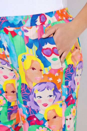 Moda za polnejše Hlače širokih nogavica plus velikost, xxl, Ulla Popken in Johann Popken (JP1880)