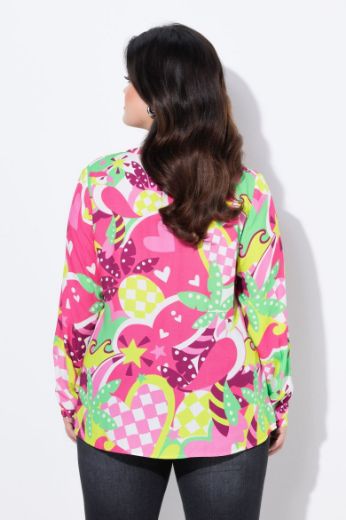Moda za polnejše Bluza s uzorkom papige plus velikost, xxl, Ulla Popken in Johann Popken (JP1880)
