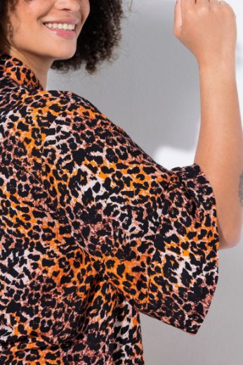 Moda za polnejše Bluza s leopard uzorkom plus velikost, xxl, Ulla Popken in Johann Popken (JP1880)