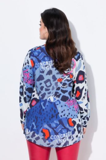 Moda za polnejše Bluza s leopard uzorkom plus velikost, xxl, Ulla Popken in Johann Popken (JP1880)