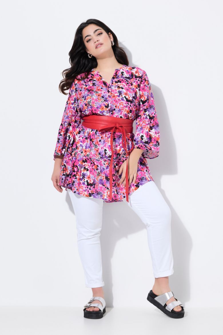 Moda za polnejše Tunika bluza plus velikost, xxl, Ulla Popken in Johann Popken (JP1880)