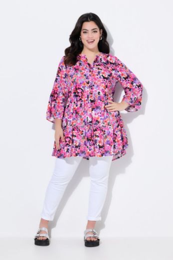 Moda za polnejše Tunika bluza plus velikost, xxl, Ulla Popken in Johann Popken (JP1880)