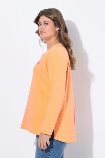 Moda za polnejše Majica dugih rukava V ovratnika plus velikost, xxl, Ulla Popken in Johann Popken (JP1880)
