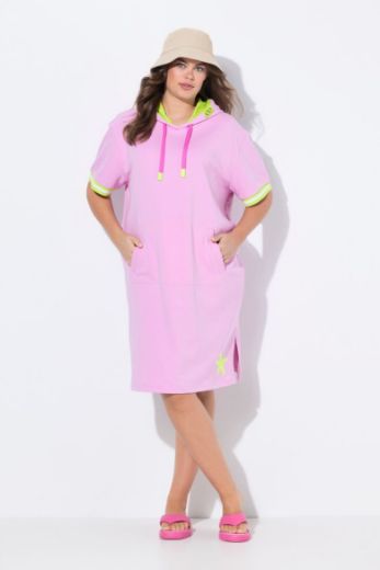 Moda za polnejše Haljina kratkih rukava s kapuljačom plus velikost, xxl, Ulla Popken in Johann Popken (JP1880)