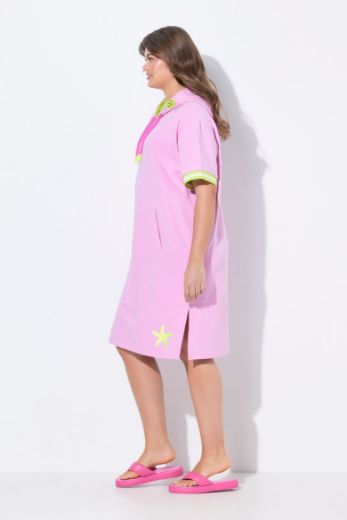 Moda za polnejše Haljina kratkih rukava s kapuljačom plus velikost, xxl, Ulla Popken in Johann Popken (JP1880)