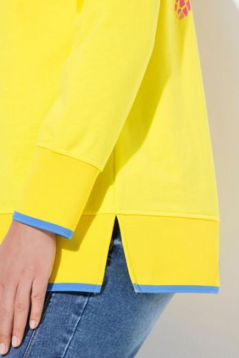 Moda za polnejše Majica dugih rukava okruglog ovratnika plus velikost, xxl, Ulla Popken in Johann Popken (JP1880)