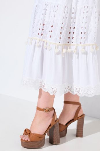 Moda za polnejše Haljina boho s ukrasnim vezom plus velikost, xxl, Ulla Popken in Johann Popken (JP1880)