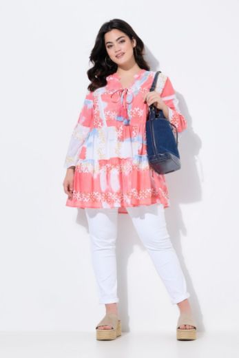 Moda za polnejše Bluza s ukrasnim vezom plus velikost, xxl, Ulla Popken in Johann Popken (JP1880)