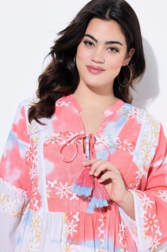Moda za polnejše Bluza s ukrasnim vezom plus velikost, xxl, Ulla Popken in Johann Popken (JP1880)