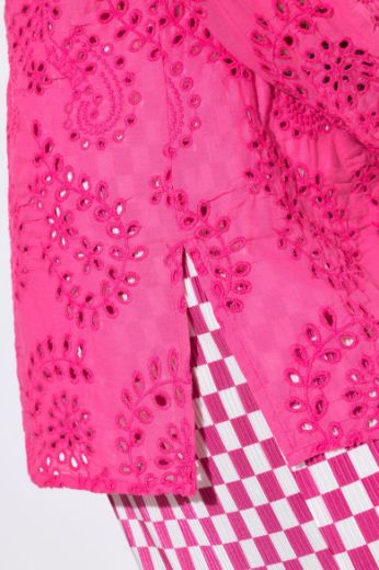 Moda za polnejše Bluza s  ukrasnim vezom plus velikost, xxl, Ulla Popken in Johann Popken (JP1880)