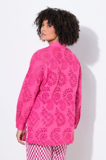 Moda za polnejše Bluza s  ukrasnim vezom plus velikost, xxl, Ulla Popken in Johann Popken (JP1880)