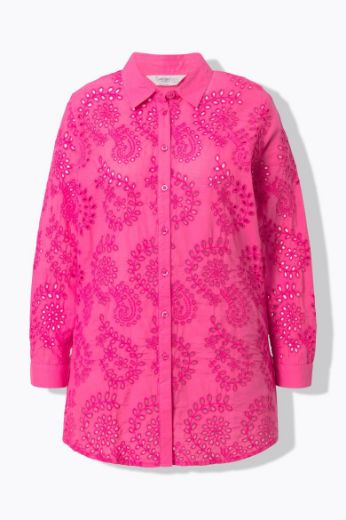Moda za polnejše Bluza s  ukrasnim vezom plus velikost, xxl, Ulla Popken in Johann Popken (JP1880)